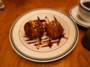 cinnamon donut? at Alt.a in Seoul