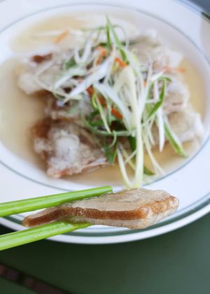 veganized Sweet & Sour Pork - inside at Alt.a in Seoul