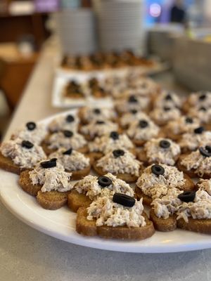 Plant-based tuna finger foods  at Alt.a in Seoul