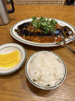 Spicy eggplant   at Alt.a in Seoul