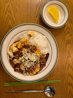 Mapo Tofu at Alt.a in Seoul