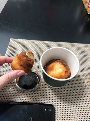 Cinnamon Donut Bun To Go ❤️  at Alt.a in Seoul