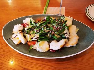 Shrimp salad at Alt.a in Seoul