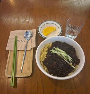 Jjajangmyeon  at Alt.a in Seoul