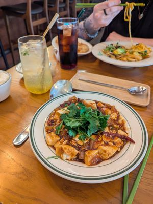 Mapo tofu at Alt.a in Seoul