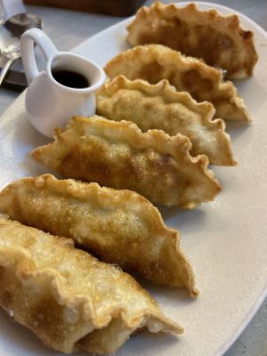 Fried dumpling as side dish   at Alt.a in Seoul