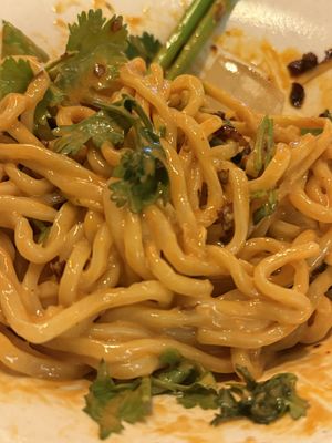 OMG. My new favorite. Cold tantan noodle.   at Alt.a in Seoul