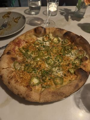 Anderson pizza  at Olivia Restaurant in Los Angeles