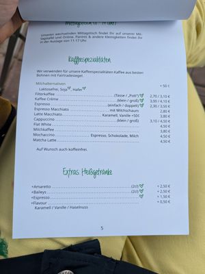  at Café Mia in Lemgo