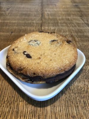 cookie sandwich  at Chocolate Company Café in Hilversum