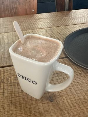 Xs dark chocolate spoon drink   at Chocolate Company Cafe in Amsterdam