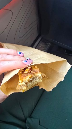 I nearly finished it before taking a pic! at Chocolate Company Cafe in Amsterdam