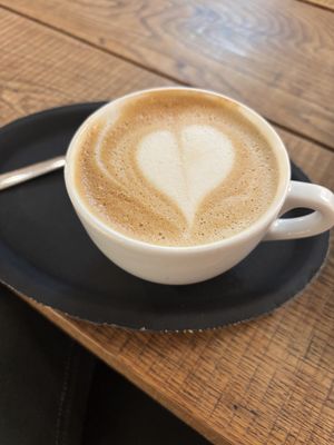 Hele lekkere koffie  at Chocolate Company Cafe in Amsterdam