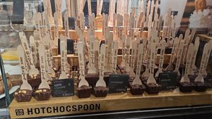  at Chocolate Company Cafe in Amsterdam