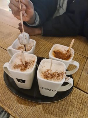  at Chocolate Company Cafe in Amsterdam