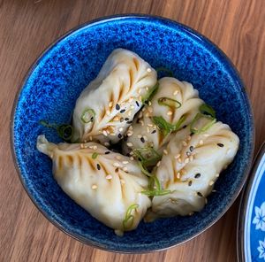 Vegan ravioli   at Shu Asian Bar in Santa Maria Di Sala