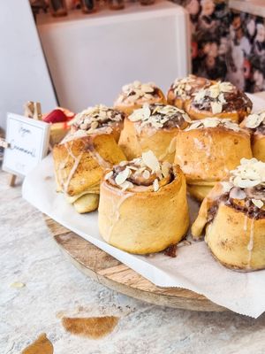 Cinnamon Roll at My Mom's in Salzburg