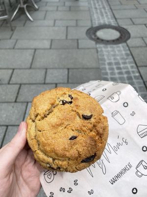 Vegan cookie - huge and not too sweet  at My Mom's in Salzburg