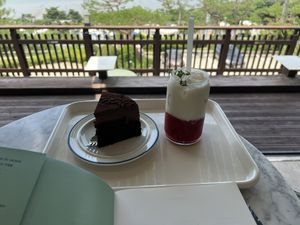   at Cafe Soon Soon in Seongmodo Island