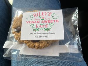 oatmeal chocolate chip cookie   at Radish Kitchen in Peoria