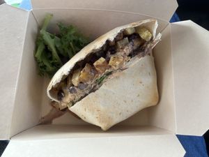 crunch wrap   at Radish Kitchen in Peoria