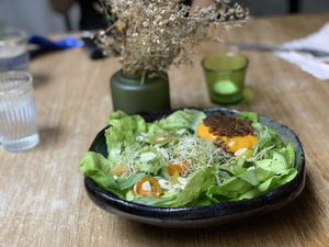 Naked Cheeseburger  at Earth House Restaurant And Wine Bar in Bangkok