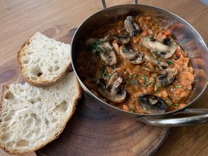 Shakshuka. Really good  at Earth House Restaurant And Wine Bar in Bangkok