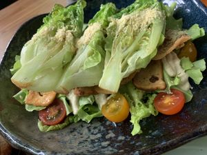 Caesar salad   at Earth House Restaurant And Wine Bar in Bangkok