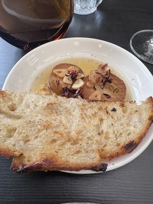 King oyster   at Earth House Restaurant And Wine Bar in Bangkok