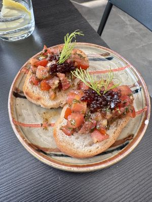 Bruschetta   at Earth House Restaurant And Wine Bar in Bangkok
