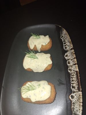 Croquette at Earth House Restaurant And Wine Bar in Bangkok