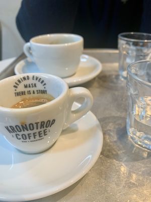 Espresso   at Kronotrop Karaköy in Istanbul