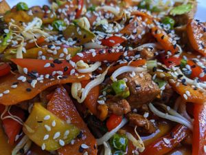 Tofu in soy sauce at Sunmoon - Alabin in Sofia