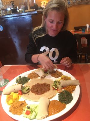   at Ethiopisch Restaurant in Eindhoven