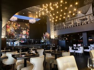 inside of an old theatre  at Cardamom Black in Harrogate