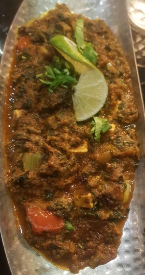 Saag Tofu at Cardamom Black in Harrogate