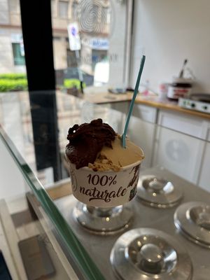 Chocolate & Hazelnut   at Gelateria Terra & Cuore in Verona