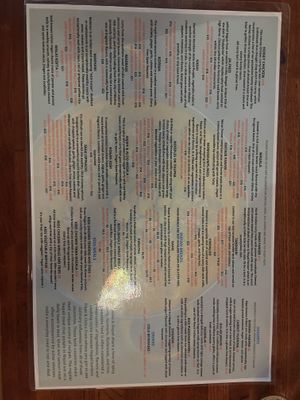 Menu 2  at Tikka & Grill in Denver