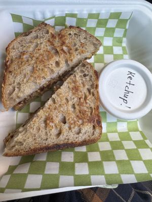 Grilled cheese!  at Mood Swing in New Westminster