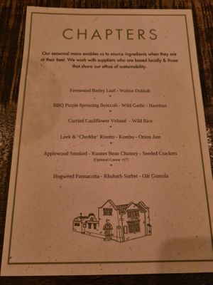  at Chapters in Hay-on-wye