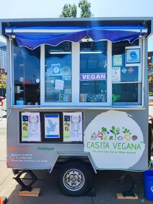 Picture of trailer at Casita Vegana SF in San Francisco