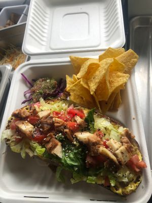 Del Chavo Vegano Toast at Casita Vegana SF in San Francisco