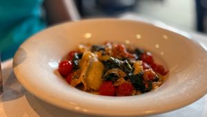 Ravioli  at Scott's Seafood Roundhouse in Folsom