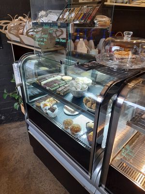 Vegan sweets at Circle Coffee House in New Norfolk