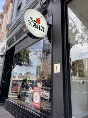   at Mr Squeeze in South Yarra