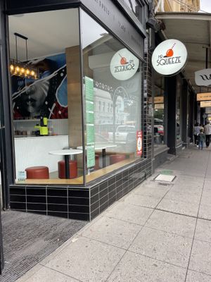   at Mr Squeeze in South Yarra