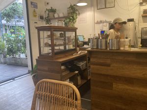Counter  at Milenaria Café in Lima