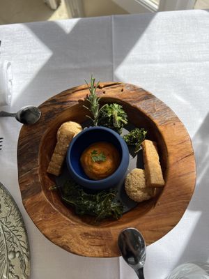 Appetizer   at Auberge du Bon Laboureur in Chenonceaux