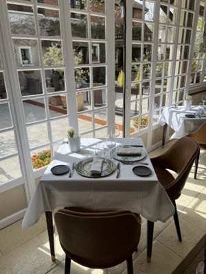 Beautiful view  at Auberge du Bon Laboureur in Chenonceaux