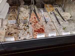 tofu spreads among others at Ess a Bagel - 3rd Ave in New York City